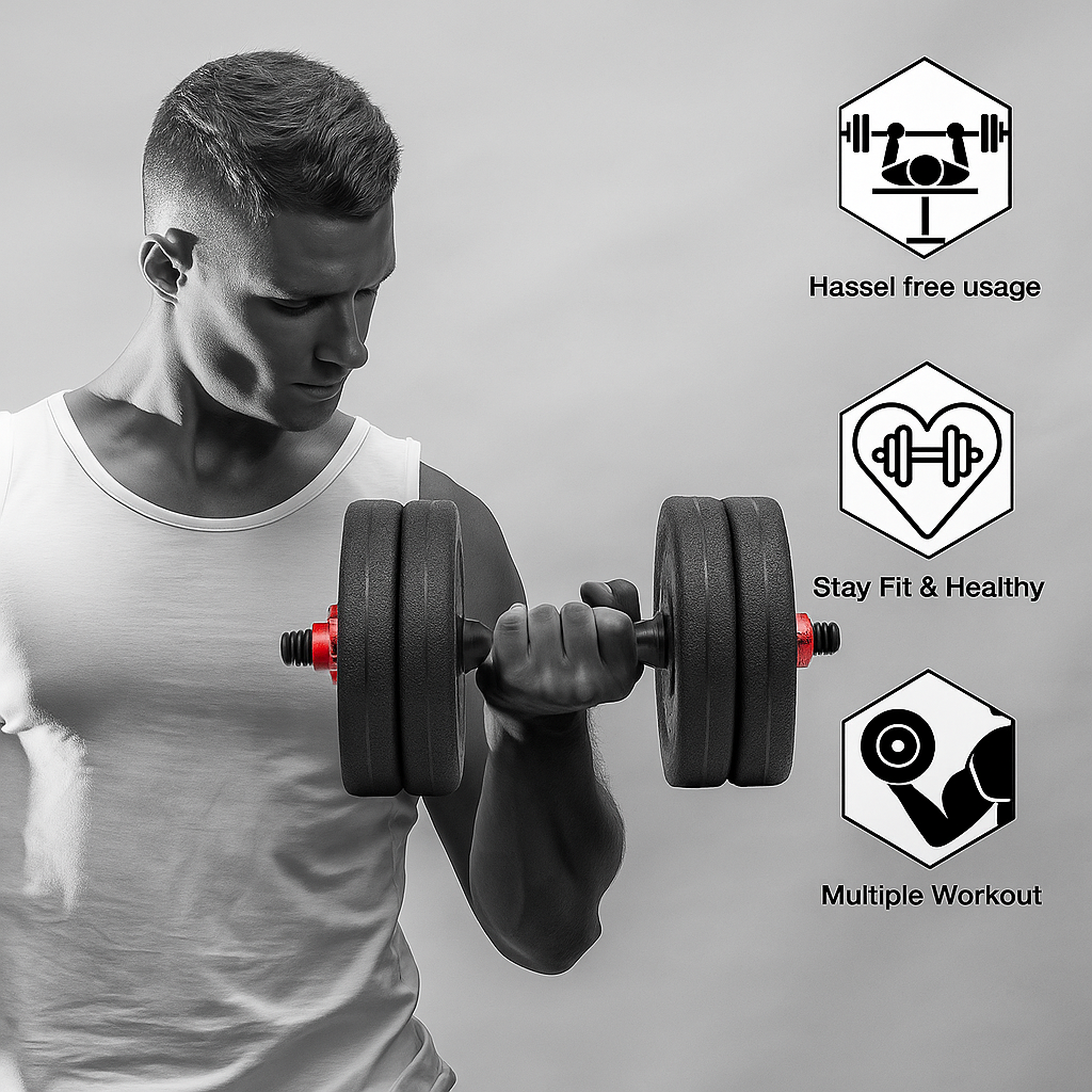🏋️♂️ Home Gym Set – Build Your Body Anywhere, Anytime!